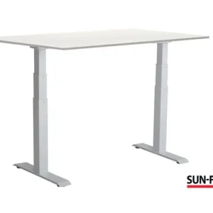 Bord SUN-FLEX VI höj/sänk 160x80 vit/vit