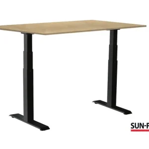 Bord SUN-FLEX VI höj/sänk 160x80 sva/bjö