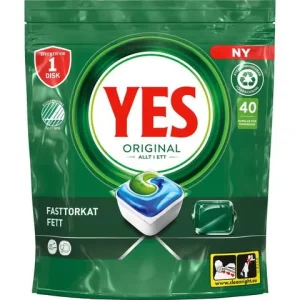 Maskindisk YES Original tabletter 40/fp