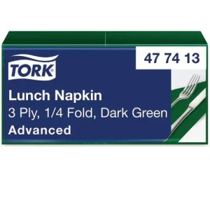 Servett TORK Lunch 3-lags m.grön 150/fp