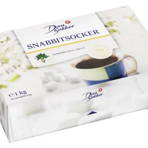 Snabbitsocker DANSUKKER låda 1kg