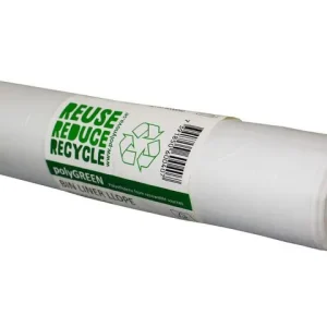 Papperskorgspåse POLYGREEN 30L 100/rl