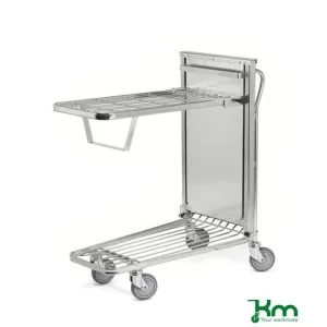 Butiksvagn fjädrande hyllplan