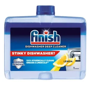 Diskmaskinsrengöring FINISH lemon 250ml