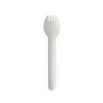 Sporks papper sked/gaffel 160mm 100/fp