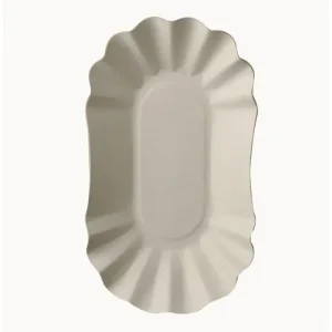 Tallrik PURE 105x200x35mm vit 250/fp
