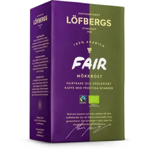 Kaffe LÖFBERGS Fair Dark Eko/FT 450g