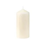 Blockljus DUNI 130x60mm vanilj 6/fp
