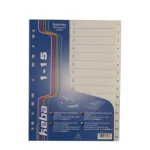 Plastregister KEBA A4 PP 1-15