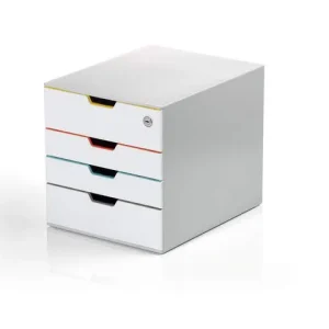 Blankettbox DURABLE Varicolor 4 Safe vit