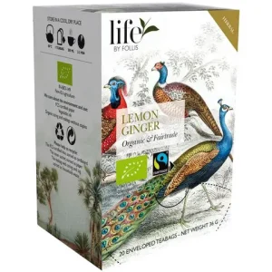 Te LIFE BY FOLLIS Citron ingefära 20/fp