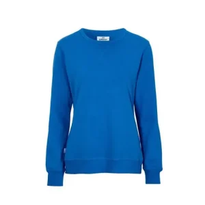 Sweatshirt Crew Neck dam GOTS royal M