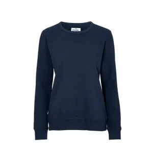 Sweatshirt Crew Neck dam GOTS marin M