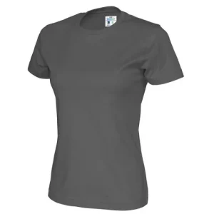 T-shirt COTTOVER dam GOTS grå M