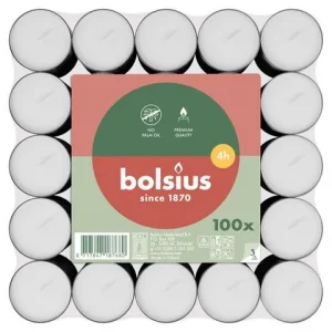Värmeljus BOLSIUS 4h 100/fp