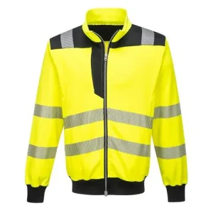 Ziptröja varsel PW370 Hi-Vis Kl 2/3 L