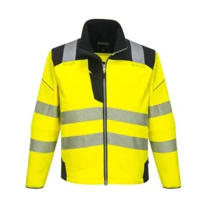 Varselsoftshell PW T402 Hi-Vi Kl 2/3 L