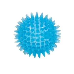 Massageboll m piggar soft 7,5cm blå