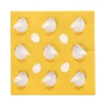 Servett Chickens 3-lags 33x33cm 20/fp