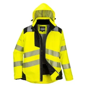 Vinterjacka PW382 dam varsel gul/sva L