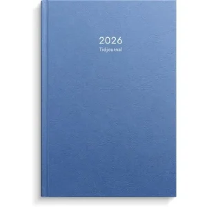 Tidjournal 2026 blå
