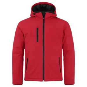 Softshelljacka Padded CLIQUE röd XS