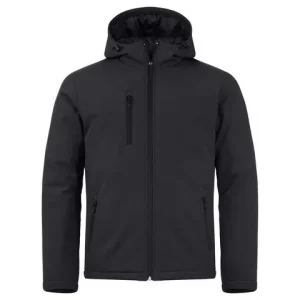 Softshelljacka Padded CLIQUE svart XS