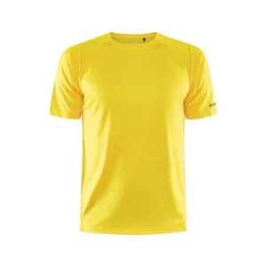 Tränings tee CORE herr gul XS