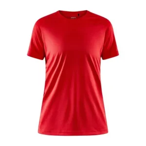 Tränings tee CORE dam röd XS