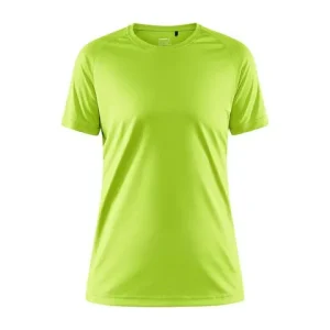 Tränings tee CORE dam lime XS