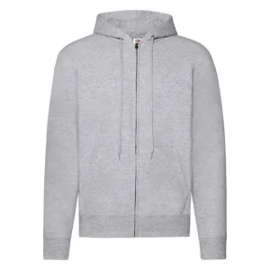 Zip Hoodie FRUIT gråmelange S