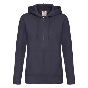 Zip Hoodie FRUIT dam marin XS