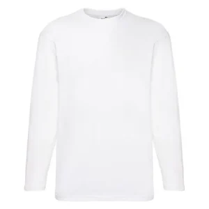 T-shirt Långärmad FRUIT vit S