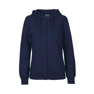 Hoodie zip NEUTRAL O83301 dam navy XS