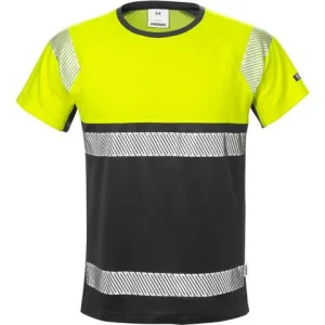 T-shirt varsel FRISTADS 7518 gul kl1 XS