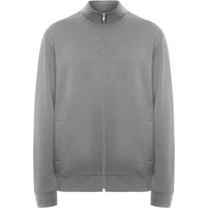 Sweater zip PF ulan unisex gråmel S