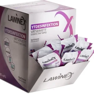 Ytdesinfektionsduk LAWINEX 85% 150/fp
