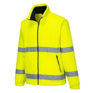 Fleecetröja Hi-vis PW F250 gul XS