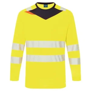 T-shirt varsel LÄ PW DX416 kl2 gul S