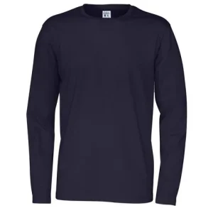 T-shirt LÄ 141020 GOTS marin S