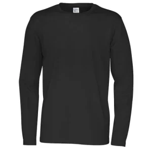 T-shirt LÄ 141020 GOTS svart S