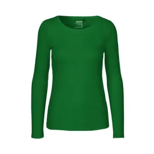 T-shirt LÄ O81050 GOTS dam grön XS