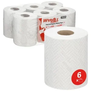 Torkrulle WYPALL 6222 centrummatad 6/FP
