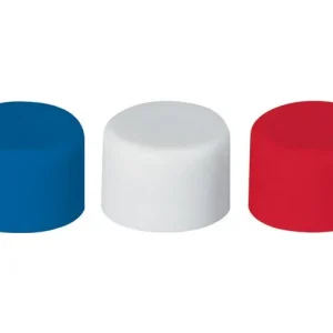 Magnetknappar LYRECO 22mm sor.färg 10/fp