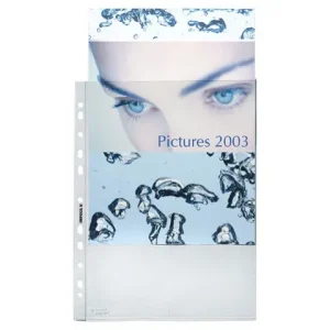 Plastficka LYRECO A4 0,08 klar 100/fp
