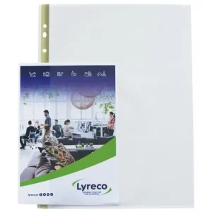 Plastficka LYRECO A4öl 0,08 präg 25/fp