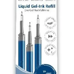 Refill PENTEL EnerGel needle blå 3/fp