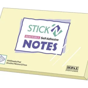 Notes Stickn Notes 76x127mm gul