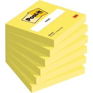 Notes POST-IT neon 76x76mm gul