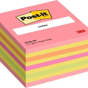 Notes POST-IT kub 76x76 neonfärger